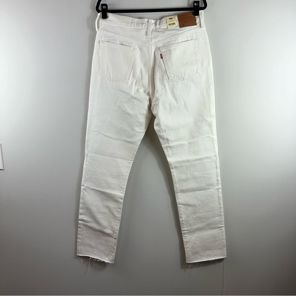 Levi’s 501 Original High Rise Straight Leg Jeans in Yacht Time Size 32 - Picture 5 of 11